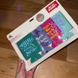 NEW in packaging DISNEY little mermaid drink sleeves
